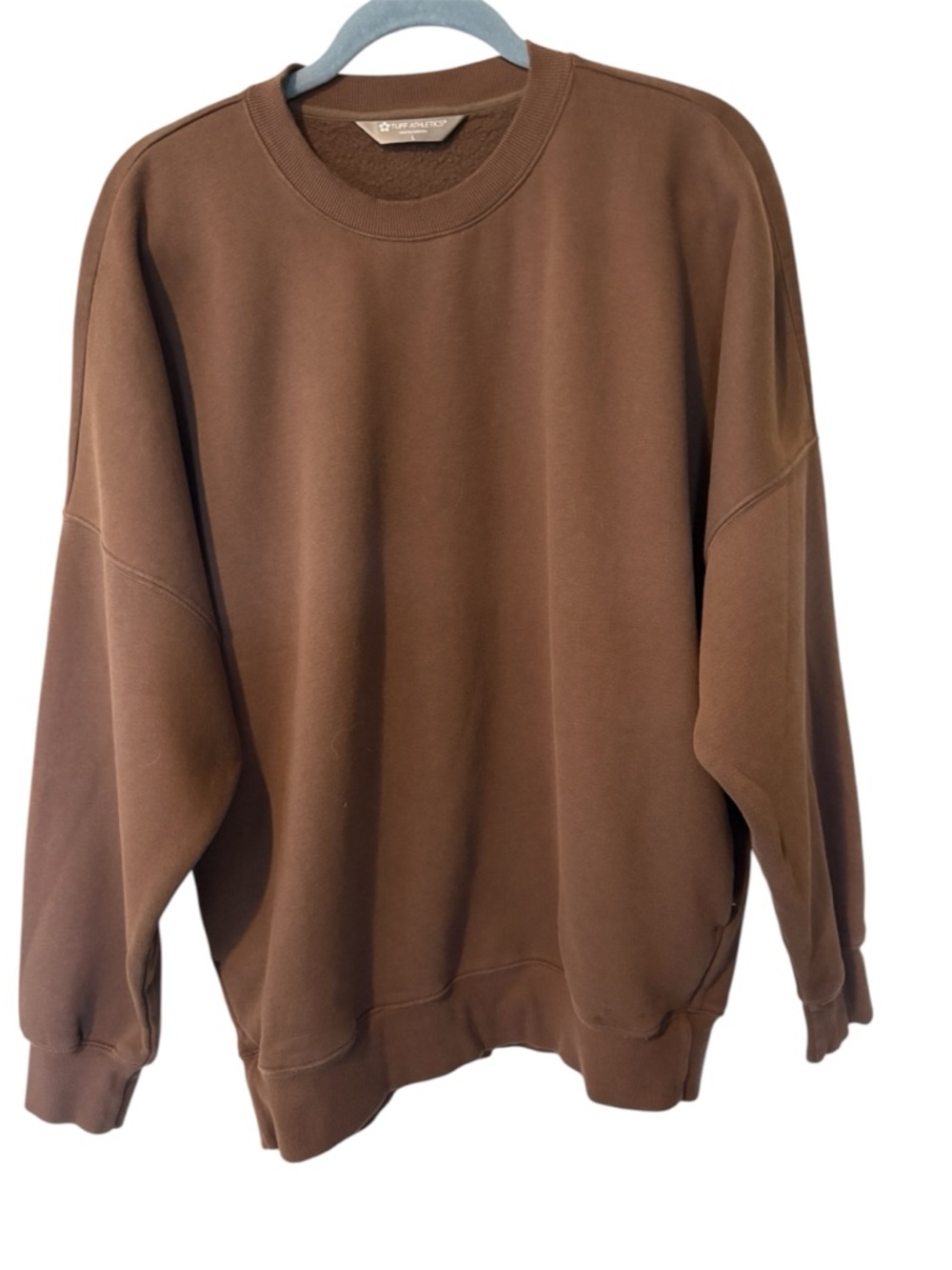 Tuff Athletics Brown Crewneck Sweatshirt